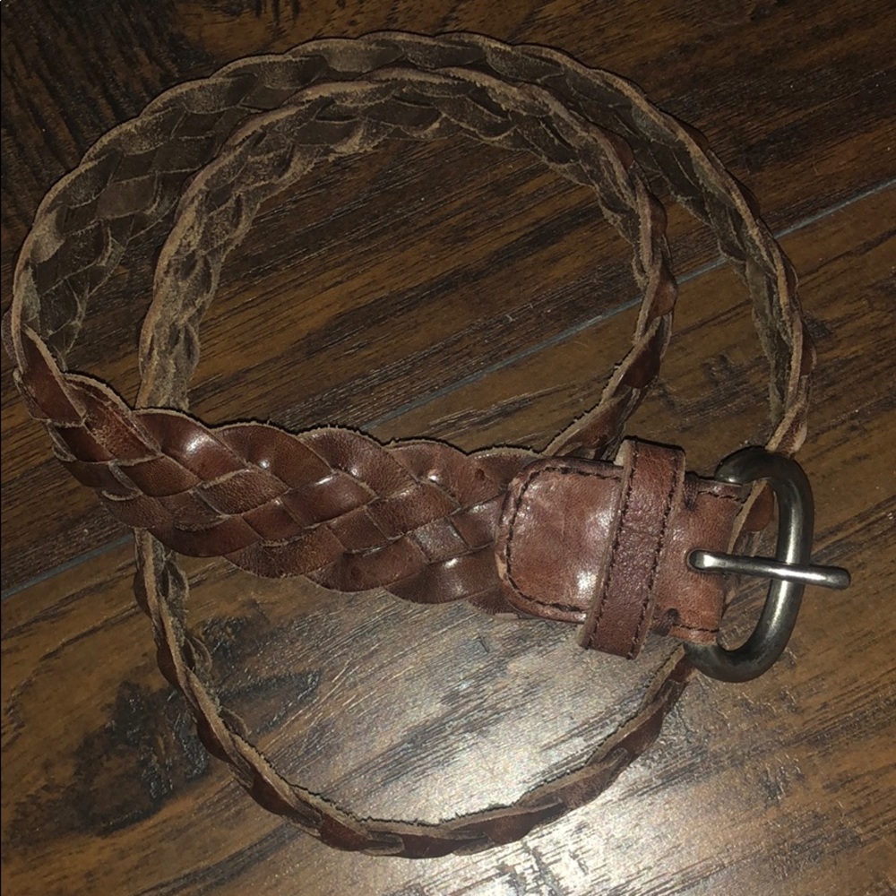 American eagle leather belt